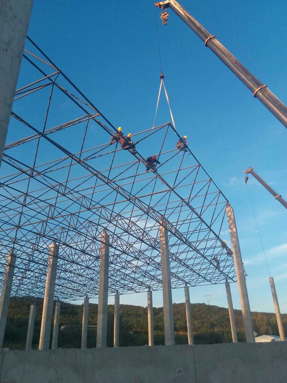 昌平汪清物流园网架